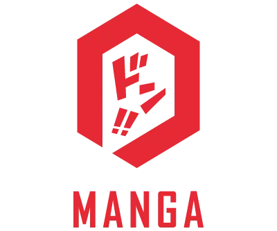 Logo rouge et blanc avec un hexagone stylisé contenant des caractères japonais et le mot "MANGA" en dessous.

Description générée par IA