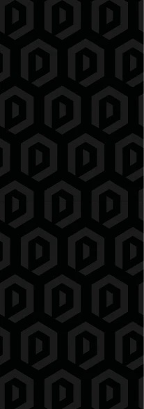 Motif géométrique répétitif en tons de noir et gris formant des hexagones avec une forme en P stylisée à l'intérieur.

Description générée par IA