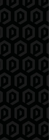 Motif répétitif de formes hexagonales noires et grises avec un design géométrique en relief.

Description générée par IA