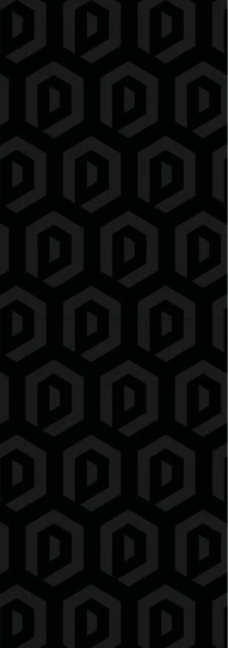 Un motif géométrique répétitif en noir et gris formant des hexagones avec une lettre stylisée à l'intérieur.

Description générée par IA