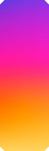 Dégradé de couleurs allant du violet en haut au rose, puis à l'orange et enfin au jaune en bas avec des coins arrondis.

Description générée par IA